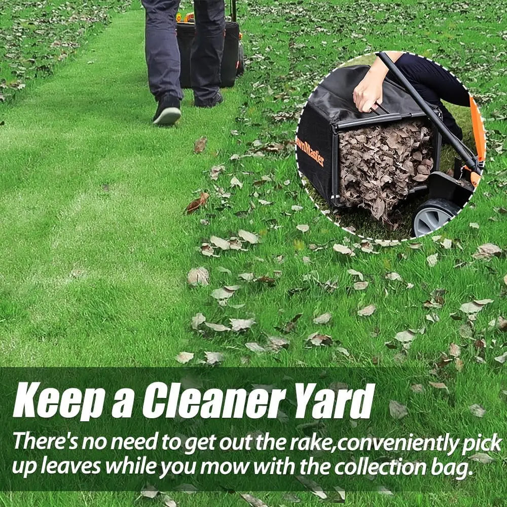 Electric Corded Lawn Mower 11Amp Lightweight For Easy Maneuverability