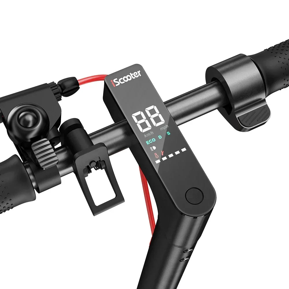 IScooter i9M Adult Men 500W Electric Scooter 10 Inch Tire Foldable Electric Scooter 36V 7.5 AH City Electric Scooter