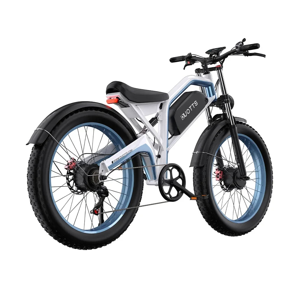 DUOTTS N26 Dual Suspension Adult E-Mountain Bike 48V 20Ah Battery Dual Motor 26 inch Fat Tire Off-road Electric Bicycle