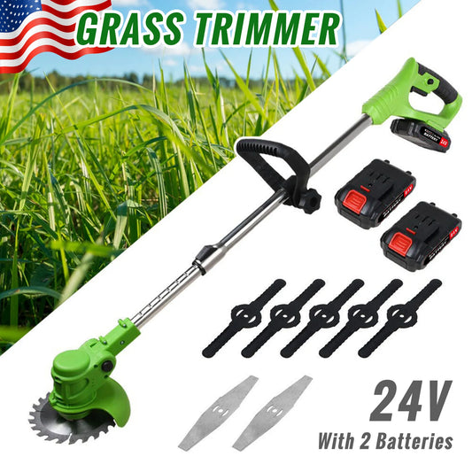 HG0076 Brushless Electric 2In1 Cordless Weed Trimmer Pro