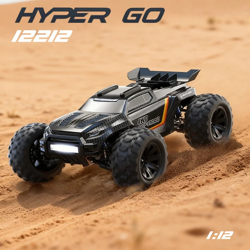 MJX Hyper Go 12212 1/12 Brushless RC Car 4WD 58KM/H High-Speed Off- Road Monster Truck 2.4G Remote Control Car Toys As Gift