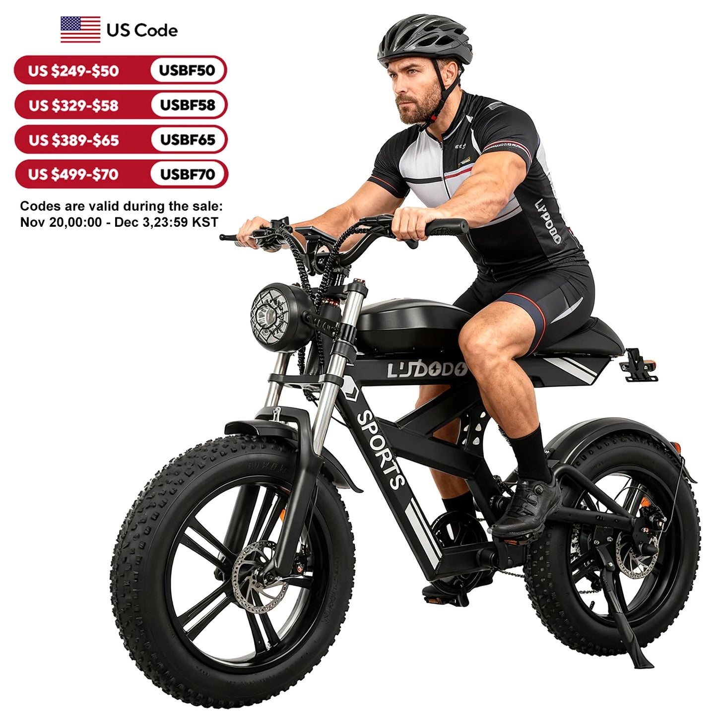 Electric Bicycle Motorcycle 1500W Peak 75Miles Snow Electric Bike 48V18AH Battery Shimano 7-Speed 20*4 Inch Fat Tire E-bike