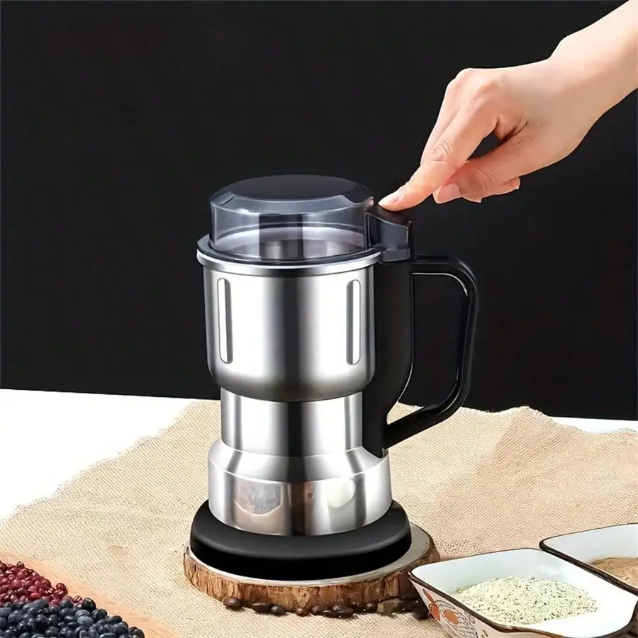 High Power Electric Coffee Grinder Kitchen Cereal Nuts Beans Spices Grains Grinder Machine Multifunctional Home Coffee Grinder