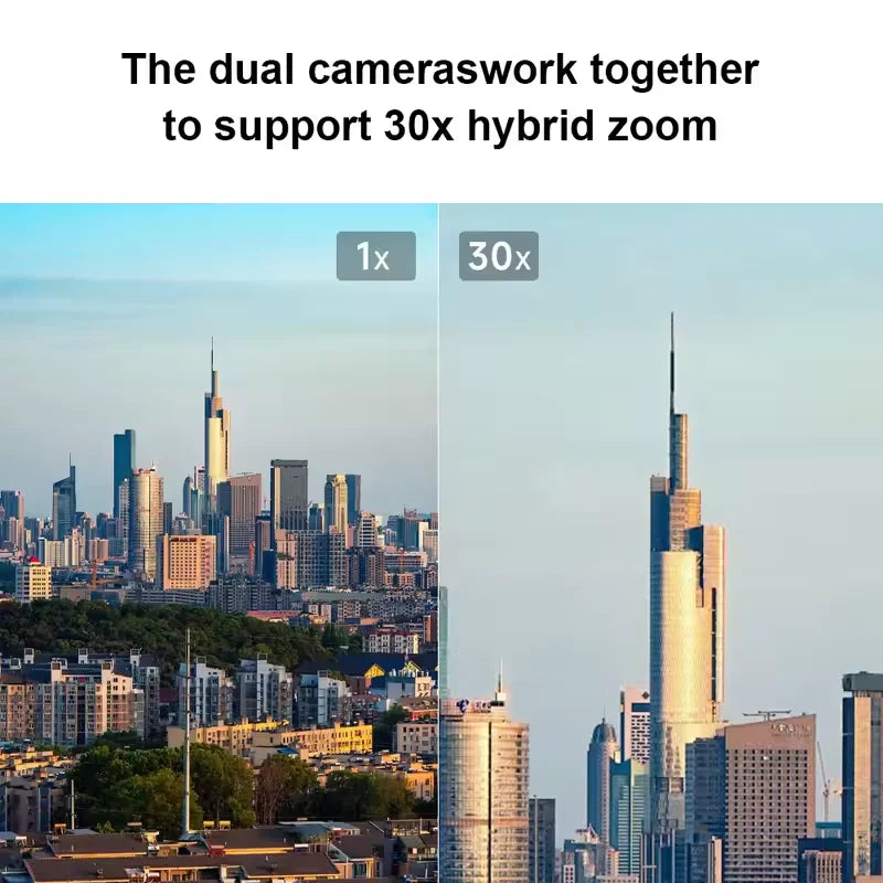 FIMI X8 Tele Max 4K Professional Drone 3-Axis Gimbal with Wide-Angle 30x Hybrid Zoom AI Super Night Mode RC Quadcopter 2025