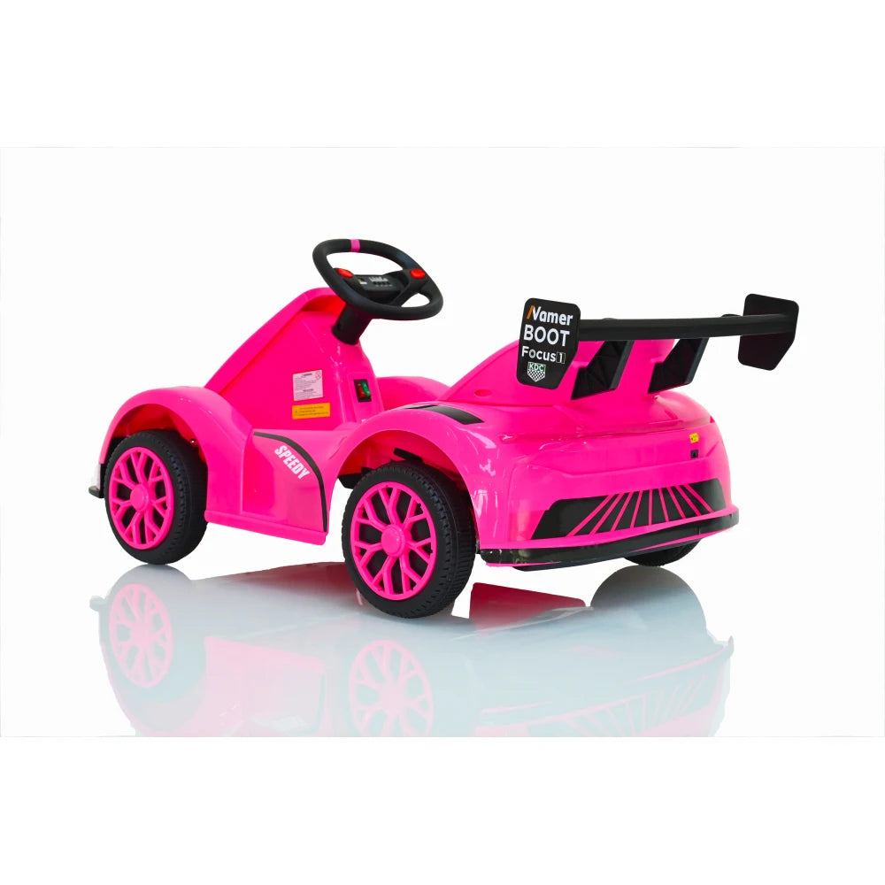 Kids' go-kart,ride on car, kids electric car, riding toys for kids with remote control Amazing gift for 3~6 years boys/ girls