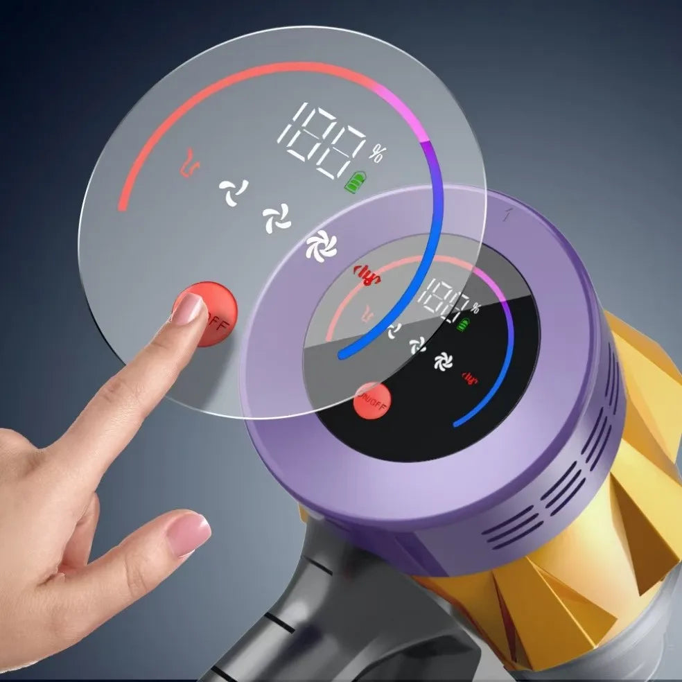 Blossom V18 550W 45,000PA Suction Power Cordless Vacuum Cleaner Handheld smart Home appliance Dust Cup Removable Battery