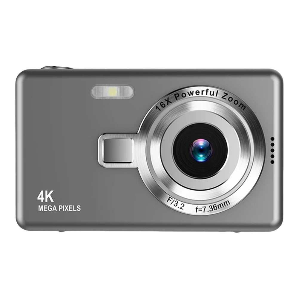 4K HD 1080P Digital Camera Anti-Shake Autofocus Vlogging Camera 2.4 Inch IPS Screen Photography Camera for Kids Adults Beginners