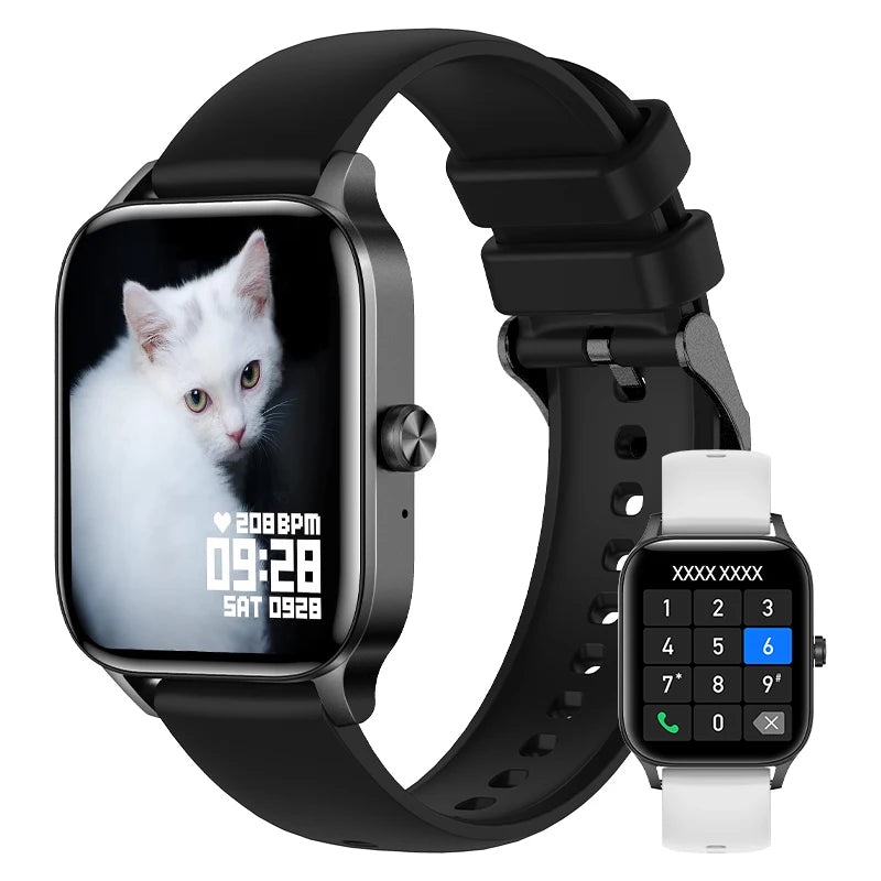 Smart Watch -for Women Stylish Fitness Tracker with Heart Rate Monitor, Message Notifications, Multi-Sport Mode, Music Playback