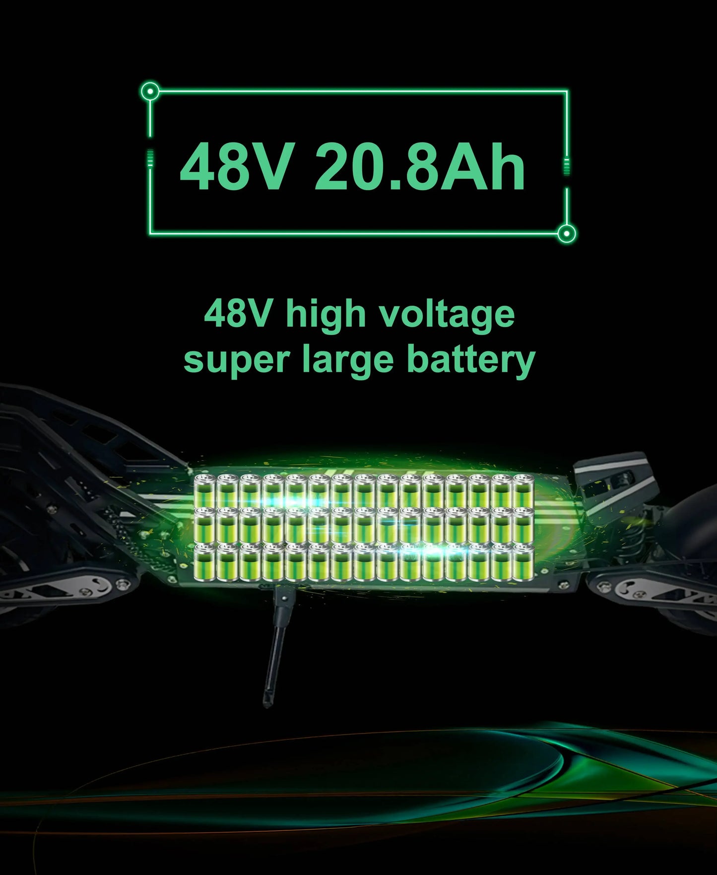 Electric Scooter DT10 3300W Double Motor 52V21AH Lithium Battery Double Suspension Fold Electric Scooter 10-Inch Vacuum Tires