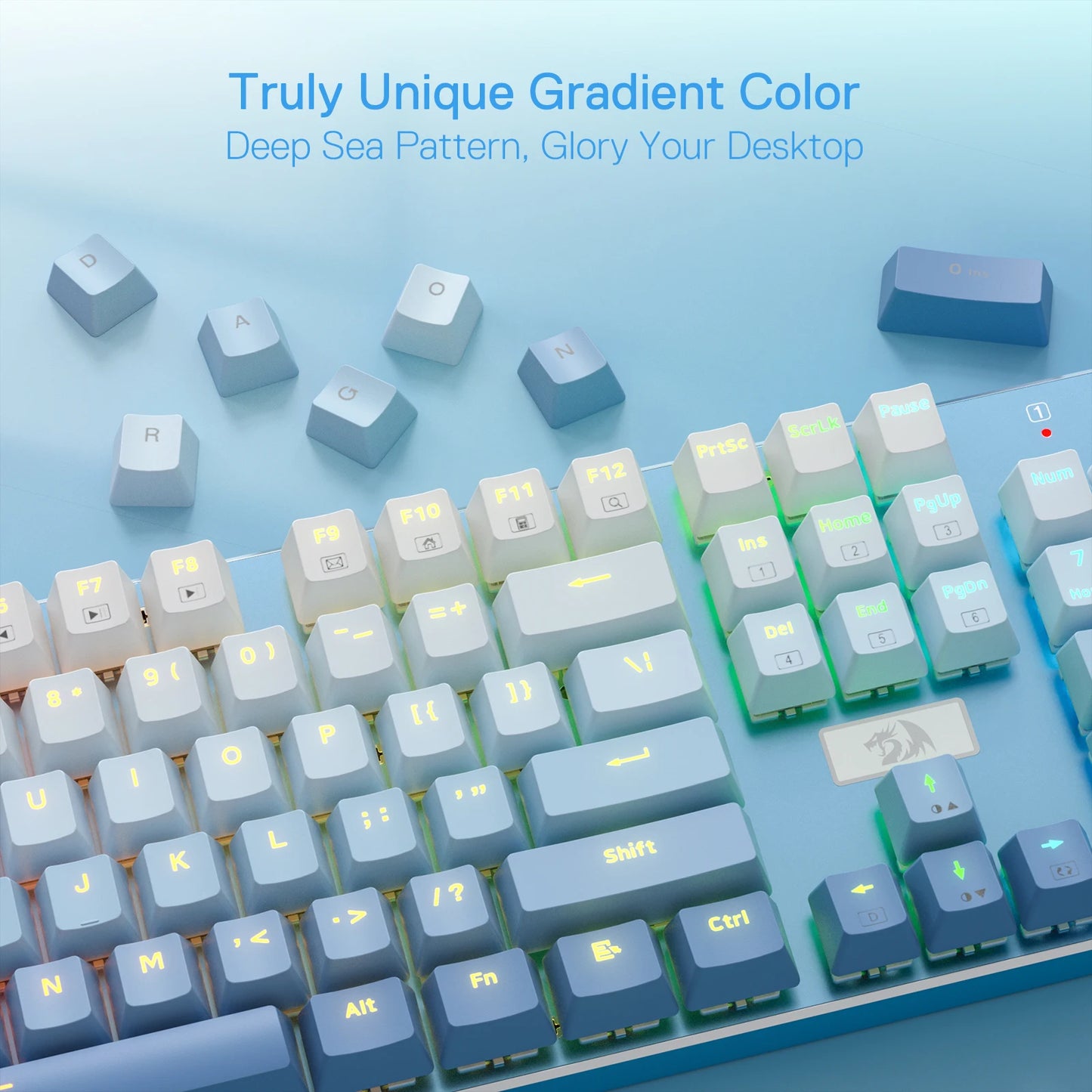 Redragon K556 SE RGB Backlit Mechanical Keyboard With Hot Swap