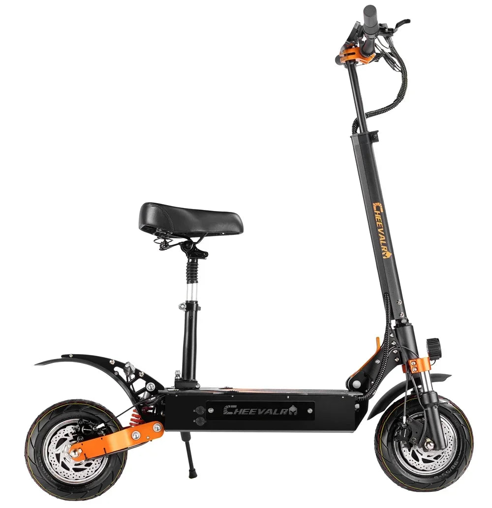 Cheevalry S10 1600W*2，Adult Electric Scooter 52V 33AH Folding E-Scooter 10  Inch Tire city E-Scooter