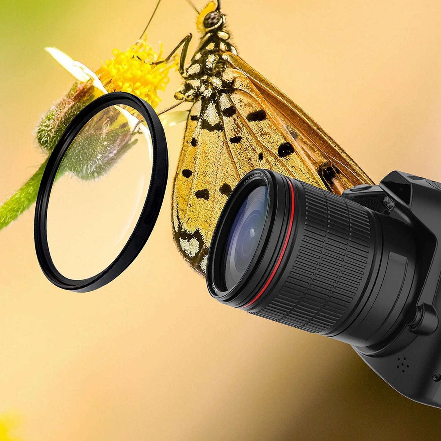 3 Inch IPS Digital Camera 4K 64MP Color Display 16X Digital Zoom HD Digital Camera for Photography Video 4K Camera