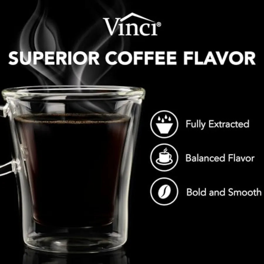 RDT Elite Spinning Sprayhead Coffee Maker | 12-Cup Programmable Coffee Brewer with Bloom Feature and Rotary Dispersion Technolog