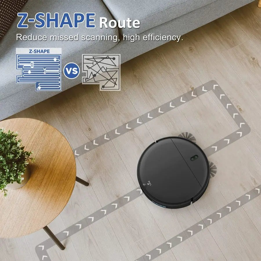 Vacuum and Mop Combo, WiFi App Alexa, Robotic Vacuum Cleaner with Schedule, 2 in 1 Mopping Robot Vacuum with Watertank and Dustb