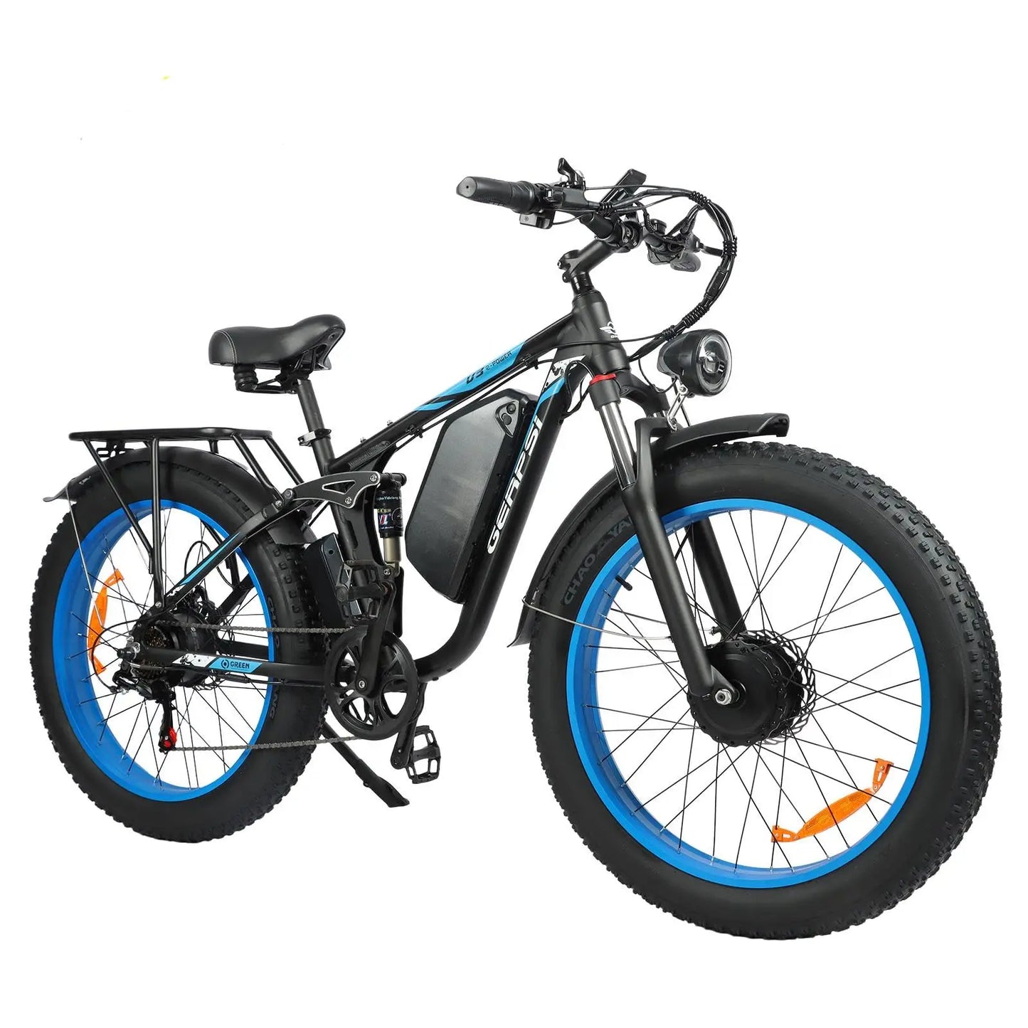 BAOLUJIE DM01 Motor Electric Bicycle 60V 30AH Battery Max Speed 42 MPH Electric Bike E-Bike Electric Motorcycle【1 Year Warranty】