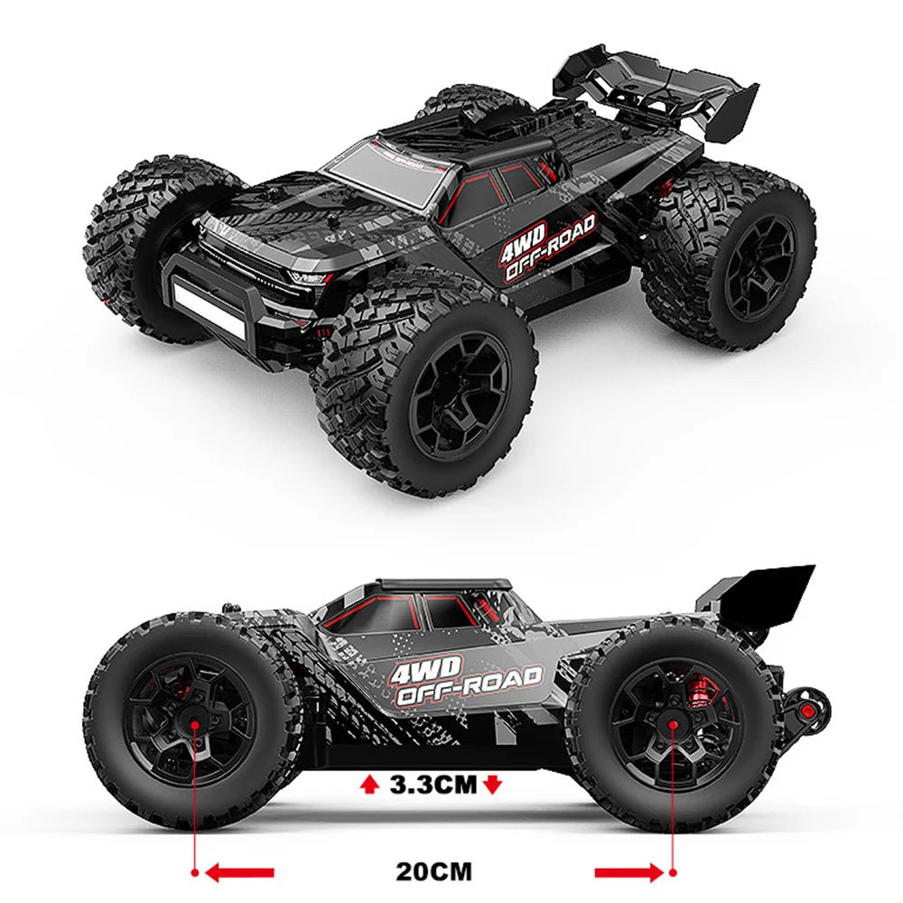 MJX Hyper Go 14207 1/14 RC Car Dual Car Shells 4WD Off-Road Racing Truck Brushless 2.4G Remote Control Car Toys As Gift