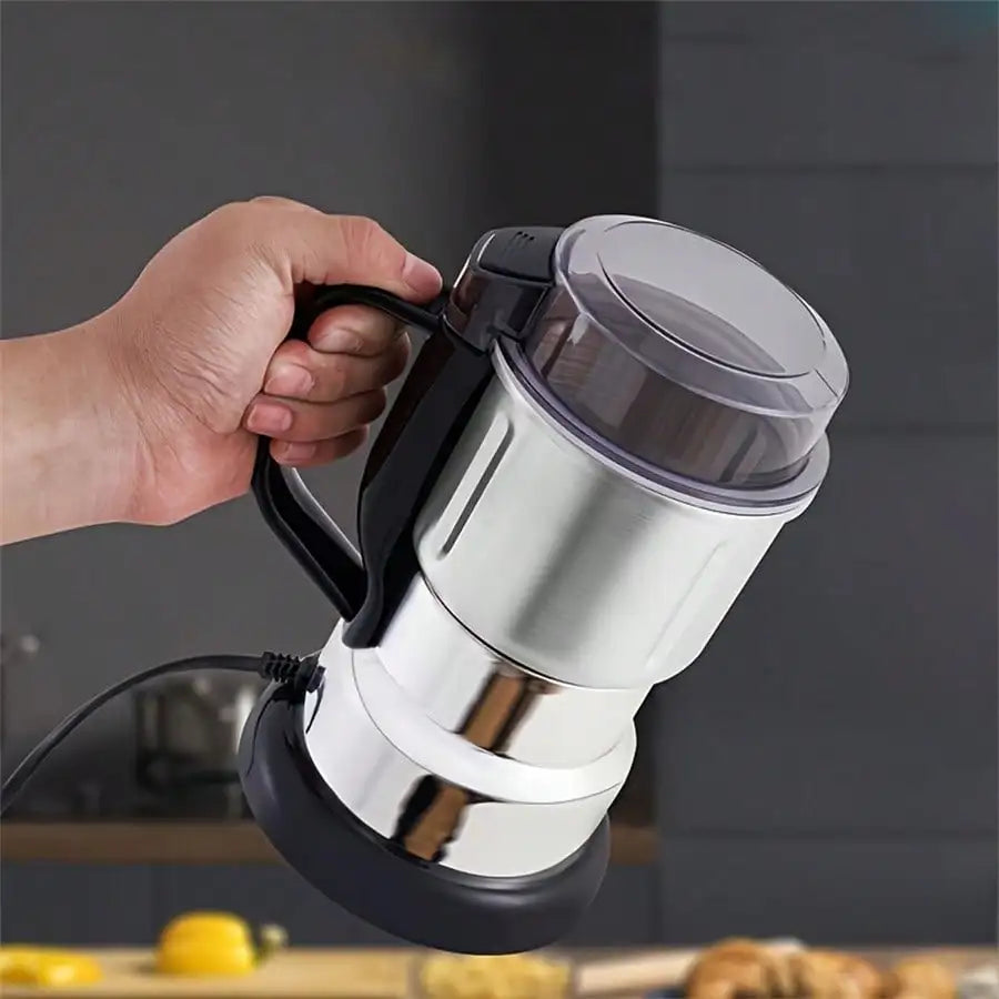 High Power Electric Coffee Grinder Kitchen Cereal Nuts Beans Spices Grains Grinder Machine Multifunctional Home Coffee Grinder
