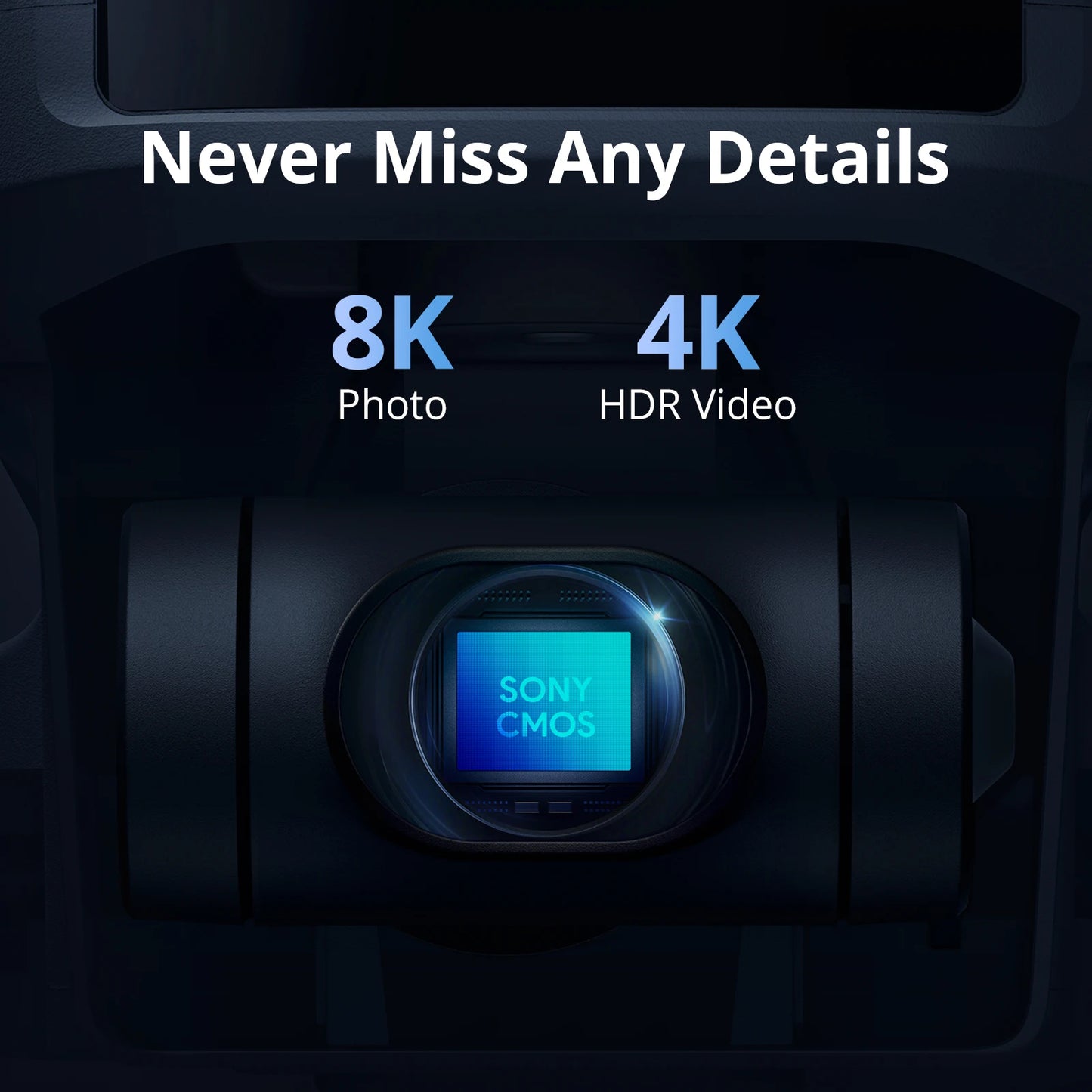 Potensic ATOM 2 Camera Drone, 4K HDR Video, 8K Photo, 3-Axis Gimbal,Under 249g, Vertical Shooting,10-KM, AI Night Shot, AI Track