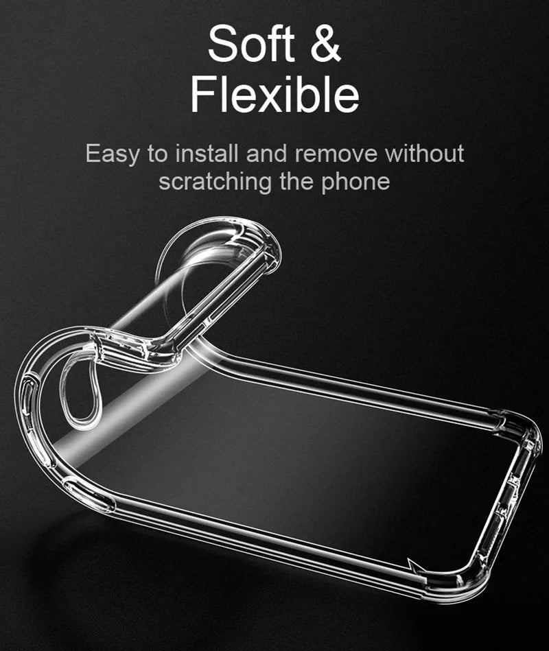 Thick Shockproof Case For Samsung Galaxy S22 S21 S20 S23 S24 S25 Ultra S10 Plus Phone Case Samsung Note 10 9 8 Silicone Cover