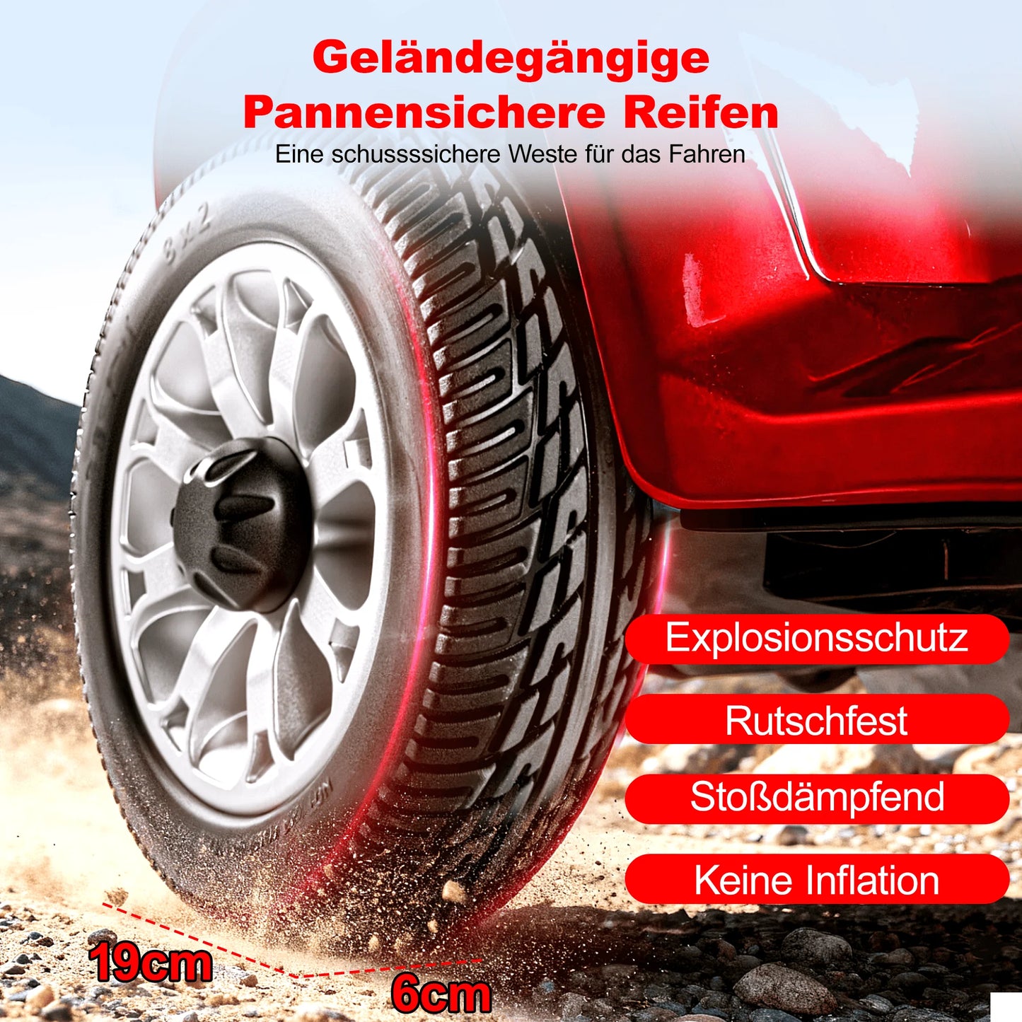 EOEOTWO 4 Wheel Mobility Scooter - Electric Powered Wheelchair Device - Compact Heavy Duty Mobile for Travel, Adults, Elderly