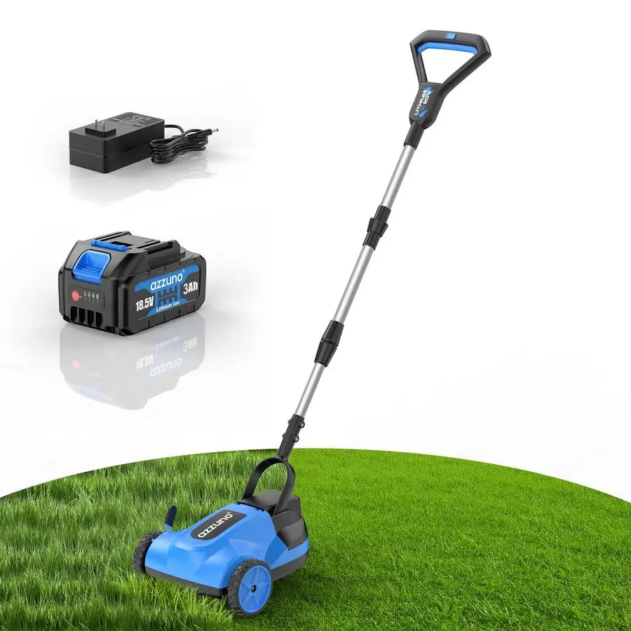 XMSJ 20V Cordless Lawn Mower With 3Position Height Adjustment