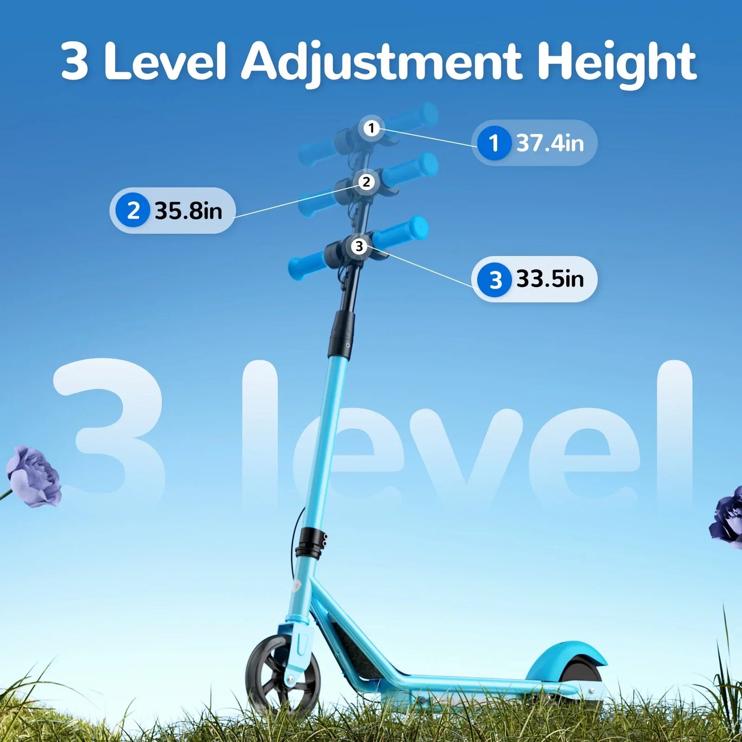 lsinwheel S2 Children's 150W Motor Electric Scooter 18V 2.6Ah Battery 5 Inch tire Children E-scooter