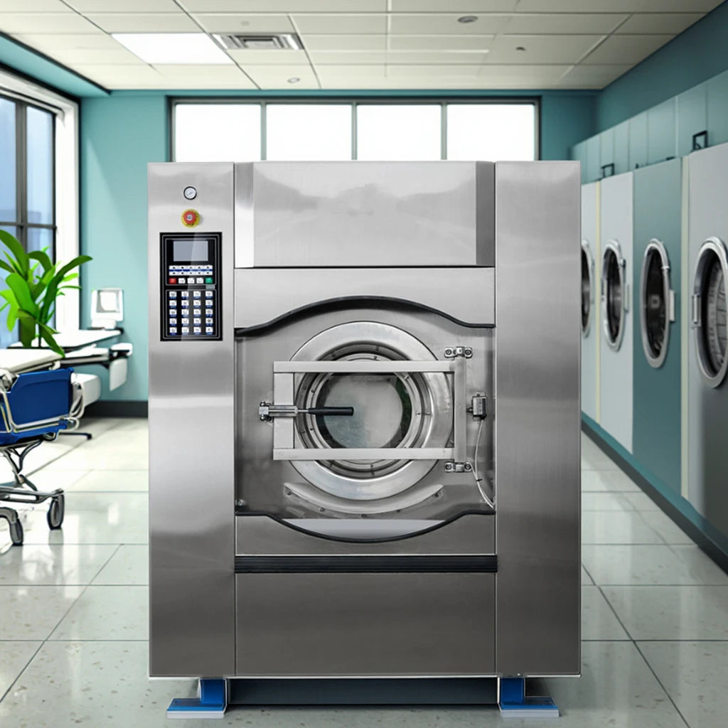Professional Full Automatic Commercial Laundry Equipment Industrial Washing Machine 25Kg 30Kg 50Kg 100Kg for Hospital Laundry