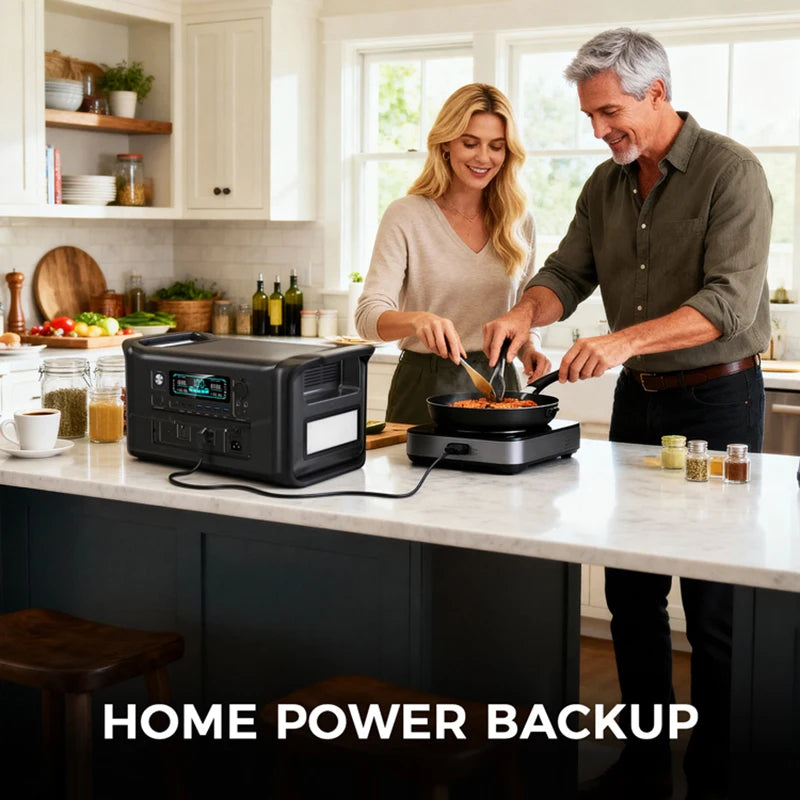 2400W 1800W 500W Portable Power Station 1024wh 345wh Lifepo4 Battery Powerful Power Bank Solar Generator Emergency Power Supply