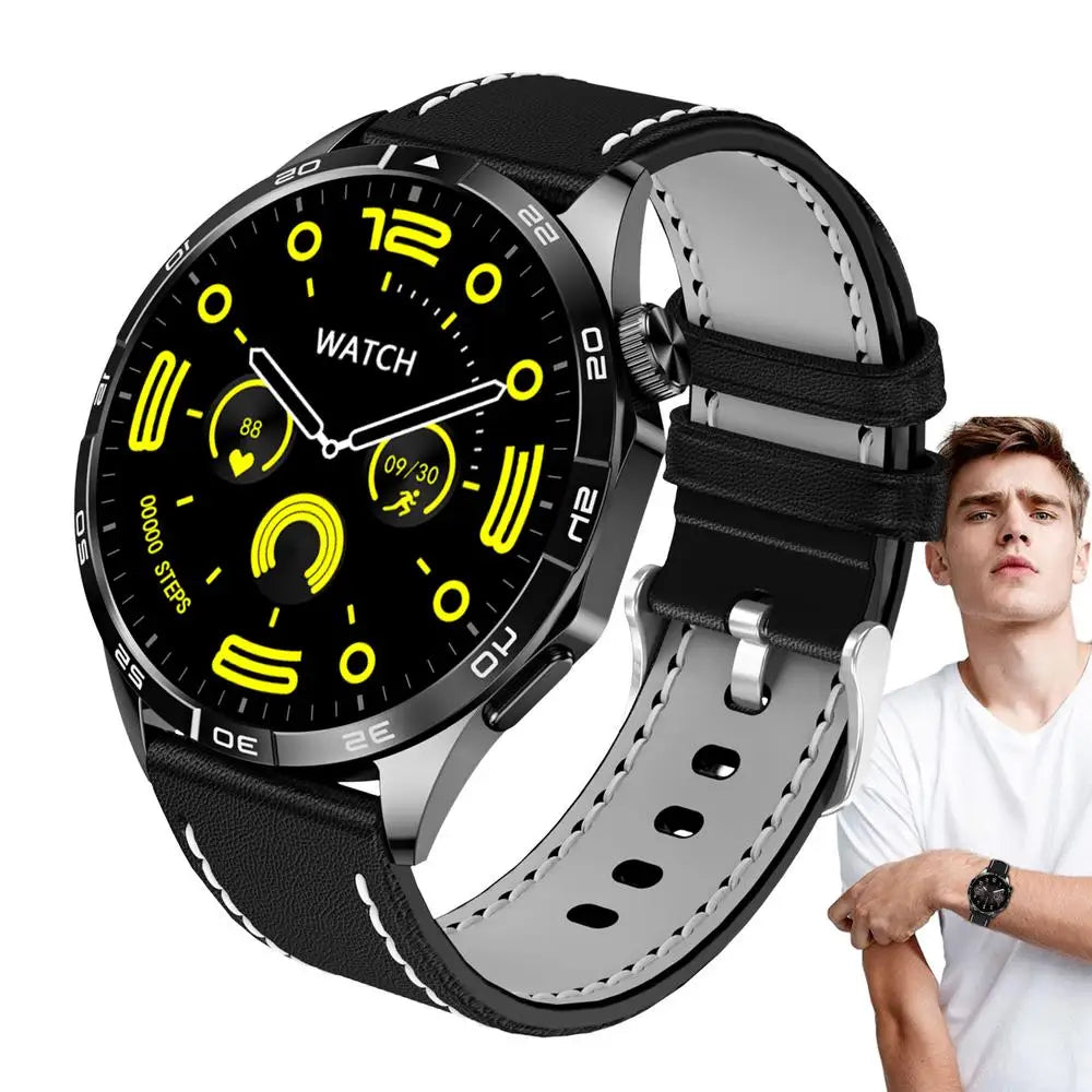 Heart Rate Monitor Watch Men Touch Smartwatch Fitness Watch 100 Sport Modes Wireless Charging Gps Ip69 Waterproof Smartwatch