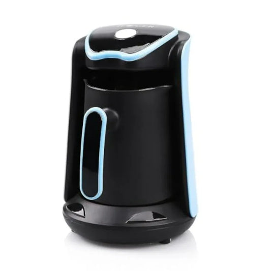 Electric Turkish Arabic Greek Coffee Pot Maker 110V US Plug 1-4 Cups Brewing Ccity 100 BPA-free with Cook Sense Technology Anti