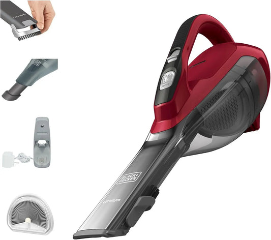 Advanced Cordless Handheld Vacuum for Home and Car, High Suction Power with Washable Filter