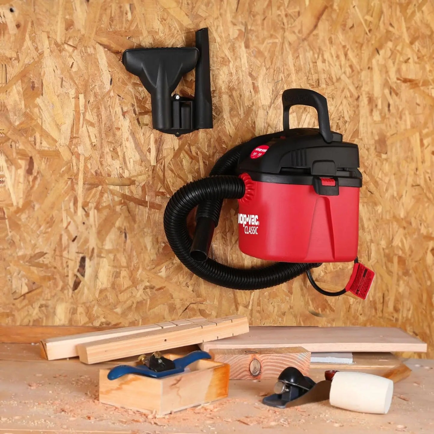 1 Gallon Portable Wet/Dry Vacuum Cleaner with Accessories, Compact Design for Home and Car