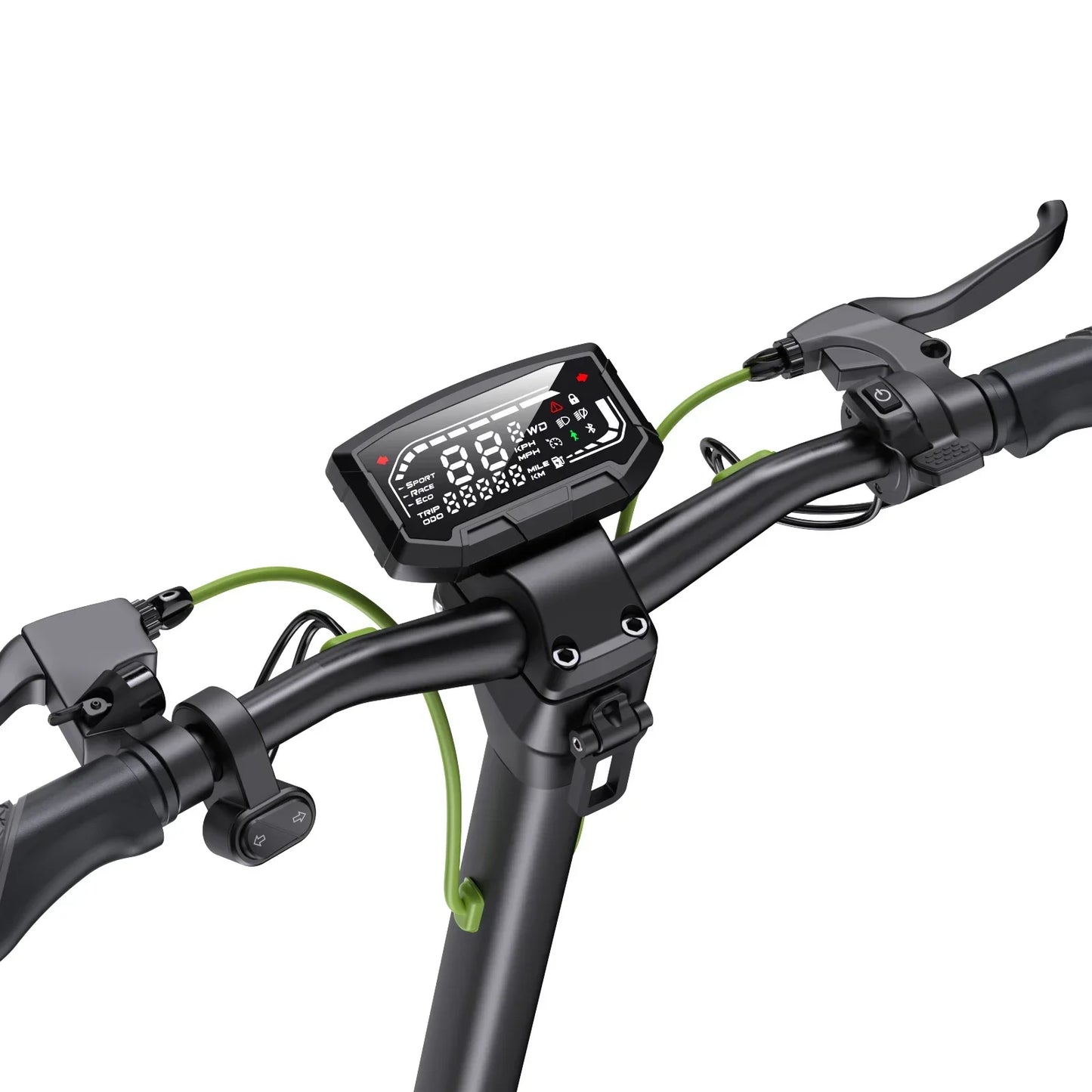 Isinwheel S10 Max Foldable Electric Scooter 48V 15Ah Battery 10 Inch pneumatic off road tire Adult E-scooter