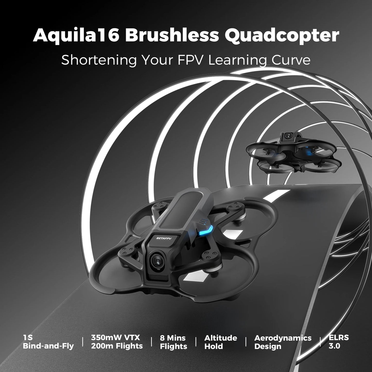 BETAFPV Aquial16 FPV KIT Brushless Racing Drone Indoor Outdoor RC Qquadcopter RC Toy Gift