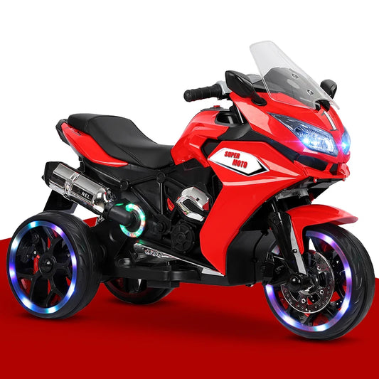 12V Kids Electric motorcycle ,ride on motorcycle,Three lighting wheels Kids electric toys BoysGirls Motorcycle, Children Battery