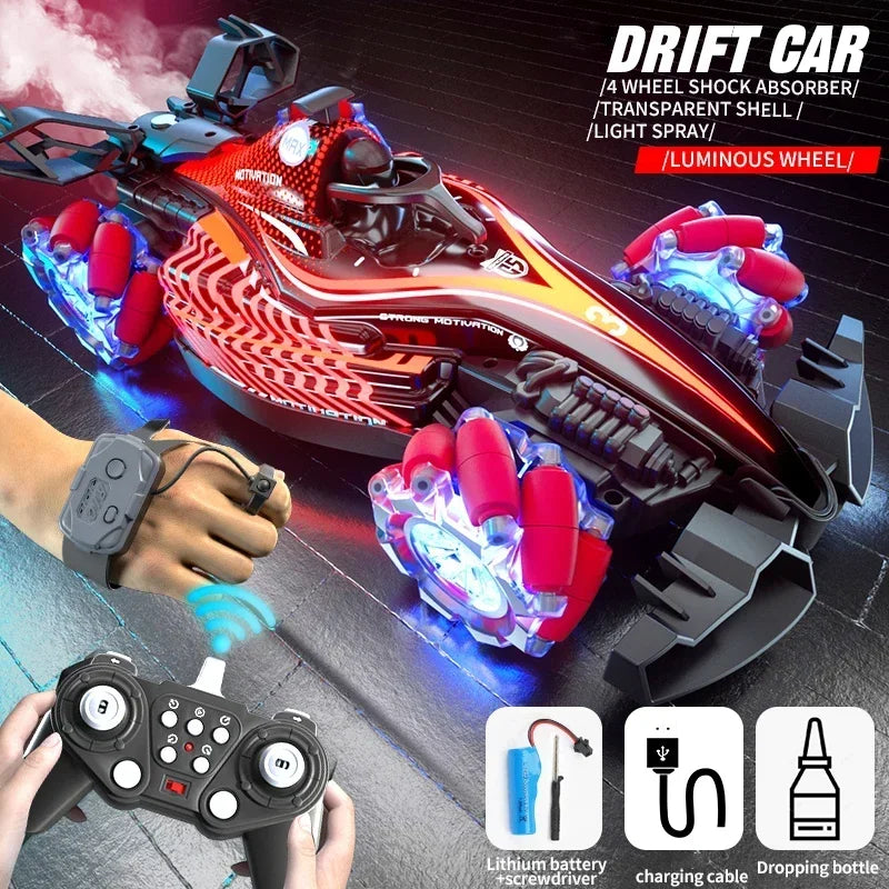 New Drift RC Car Remote Control Car Racing Spray 2.4G High Speed Off Road Competition Vehicle RC Boys Toys for Children Toy Gift