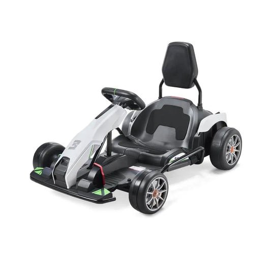 24V Electric Children's Ride-On Go Kart Drift Cart 200W Power