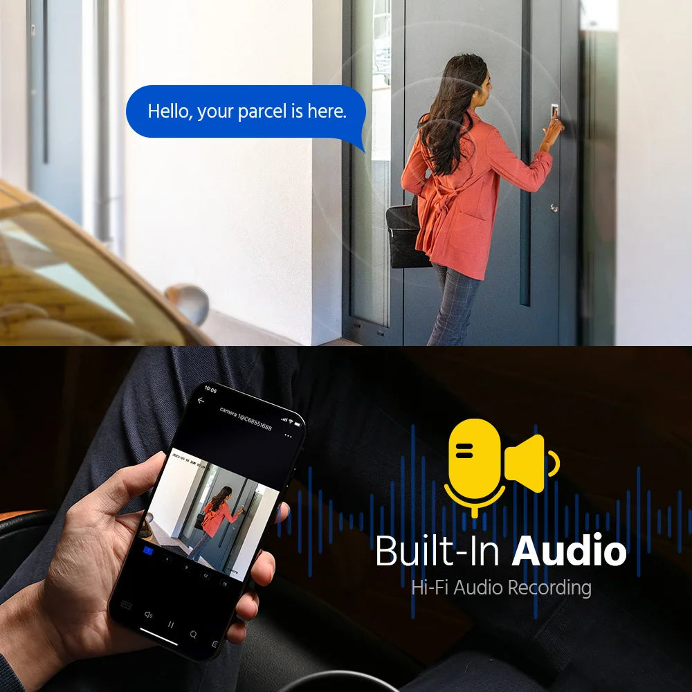 ANNKE 8CH FHD 5MP POE Network Video Security System H.265+ 6MP NVR With 5MP Surveillance POE Cameras With Audio Record Ip Camera