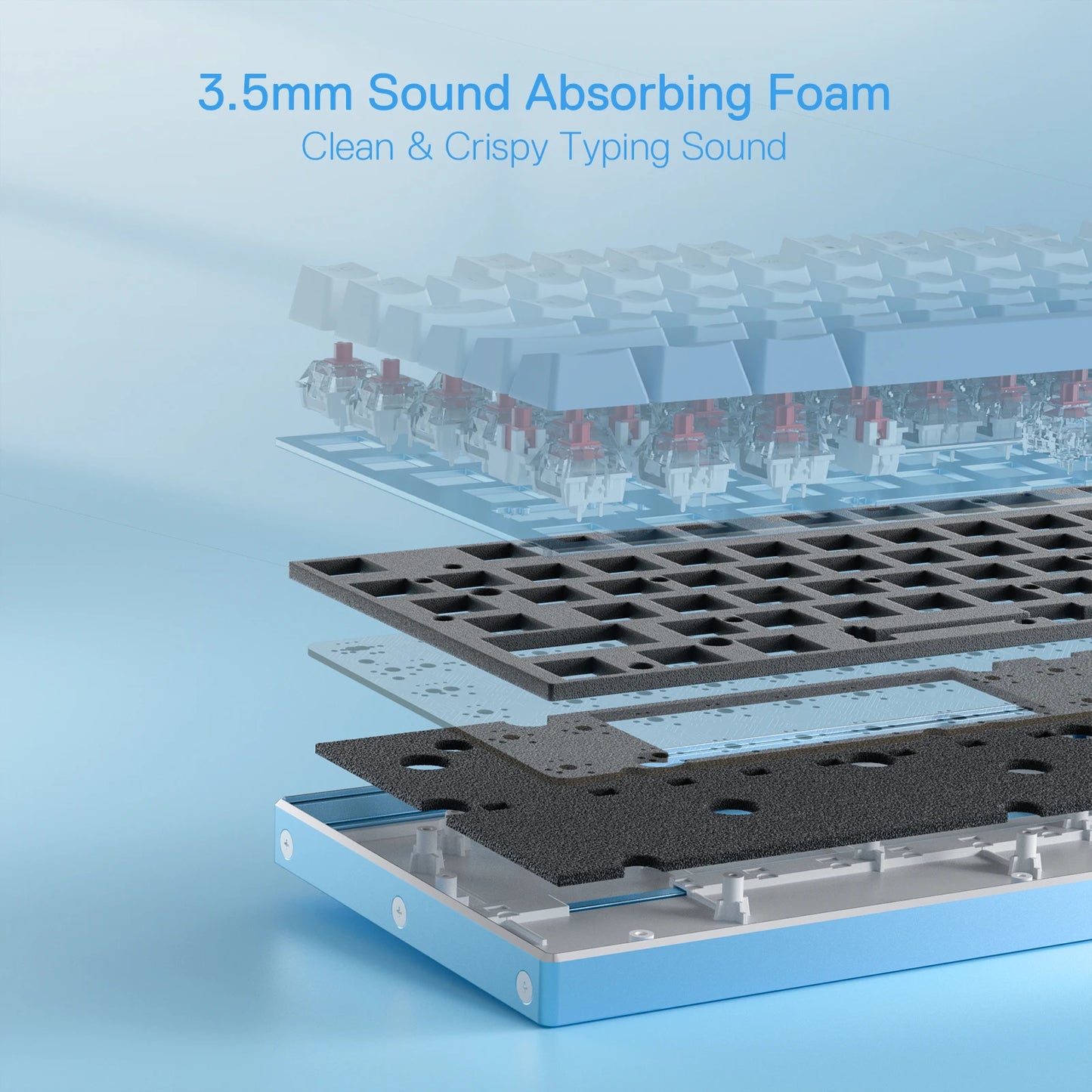 Redragon K556 SE RGB Backlit Mechanical Keyboard With Hot Swap