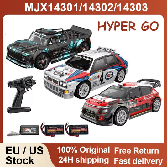 MJX 14301 14302 14303 1/14 RC Car 55km/h Brushless HYPER GO 2.4G Remote Control 4WD Off-road High Speed RC Car Truck Hobby Toy