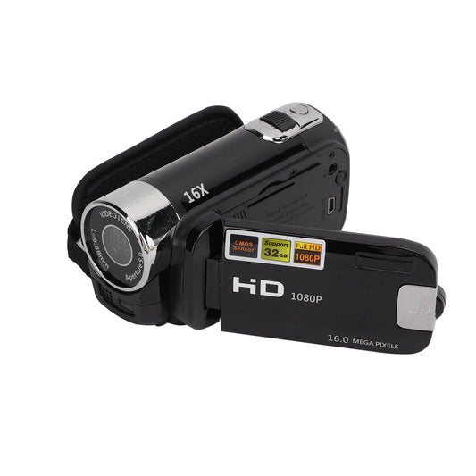 Video Camera Camcorder Full HD Camera Recorder 270° Rotation 2.7 Inch Color Screen 16X Zoom Digital Camcorders