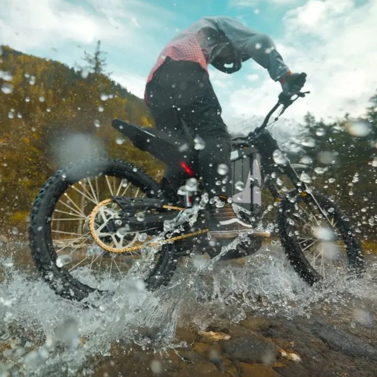 HEZZO R1 US Stock Off-Road Electric Dirt Bike Motorcycle 8000W 330Nm Double Shocks 72V 35Ah 75 Miles for Adults 1 Year Warranty