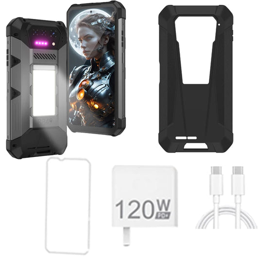 8849 Hike Unihertz Rugged Smartphone 23800mAh 24GB+512GB Expandable 2TB 1200Lumen Flashlight Android14 Two Speakers 6.79'' 120Hz