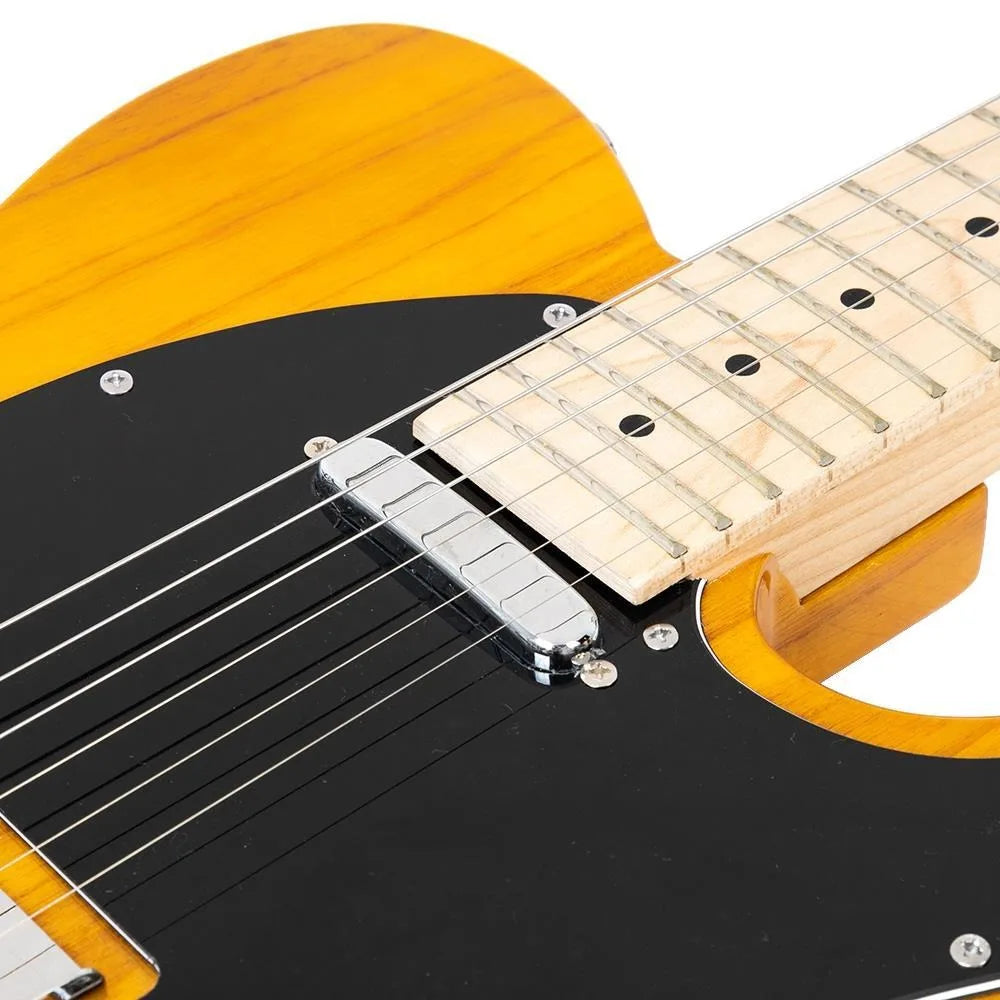 GTL Maple Fingerboard 39" Electric Guitar Gigbag Right Handed Yellow
