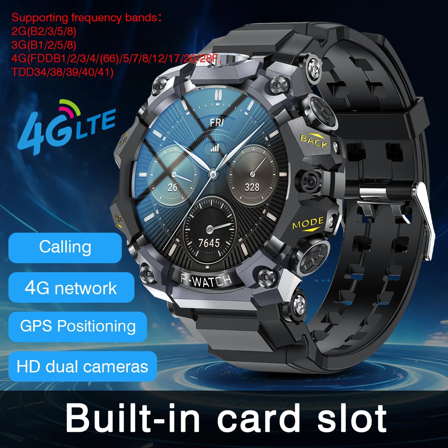 Smart watch,sports watches, Change Wallpaper, fitness monitoring,for iPhone/Andriod,wireless calling /dial