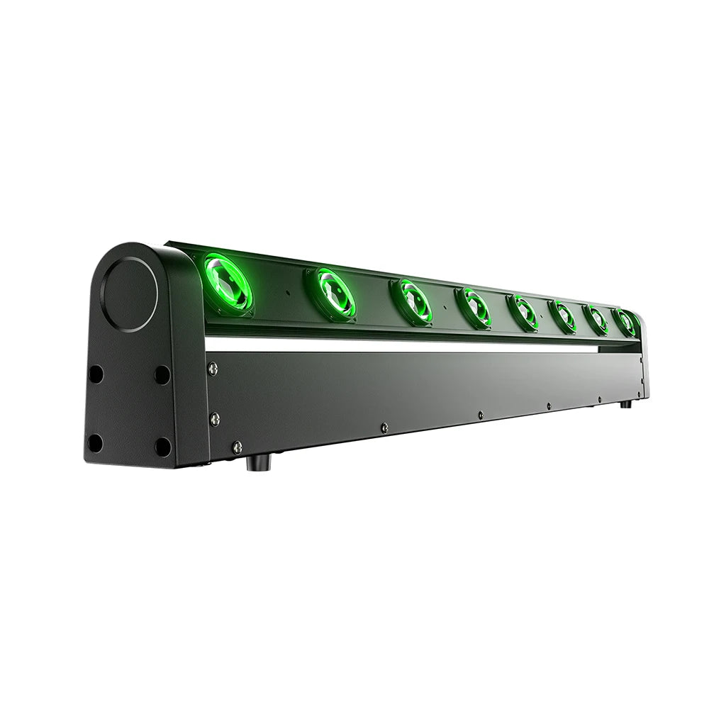 SHEHDS Beam 8x12W RGBW Moving Head Light DMX512 DJ Controller Disco Wedding Party Church Stage Equipment