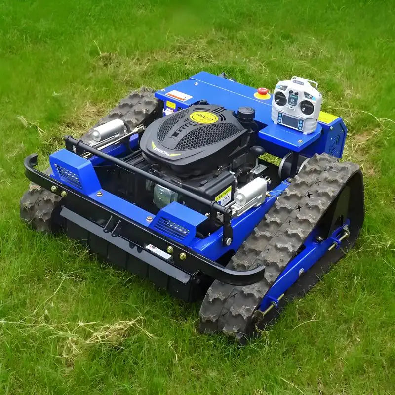 Factory Direct CE/ISO certified Sale garden crawler grass cutter gasoline lawn mover Remote control lawn mower Robotic Lawn Mowe