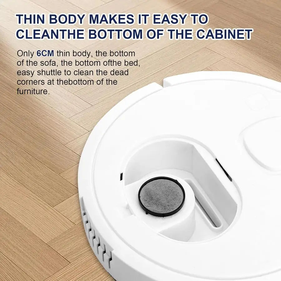Vacuum and Mop Combo, Robotic Vacuum Cleaner,Featuring a 3in1 Comprehensive Cleaning System,UltraThin and Silent,Obstacle Avoida