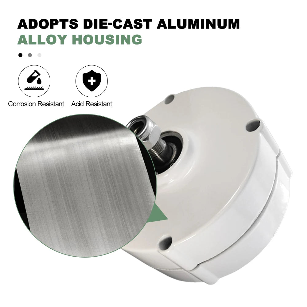 Gearless Permanent Magnet Generator Turbine Low Speed 500W 12V 24V  For Water Conservancy And Wind Power Household 220V