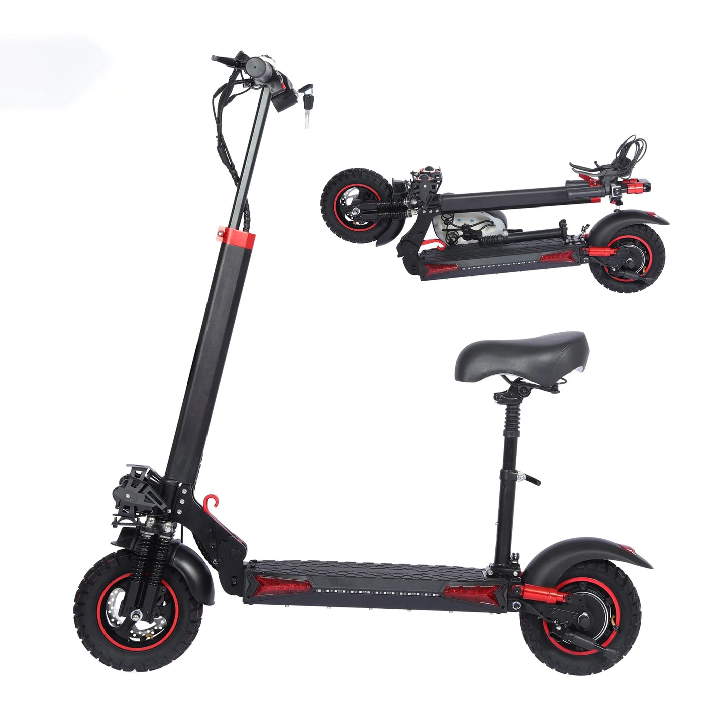 FREEBOY J11PLUS/J11MAX/J01 1200/800W Off-road Electric Scooter with Seat, 1-year Quality Guarantee Foldable Commuting E-scooter